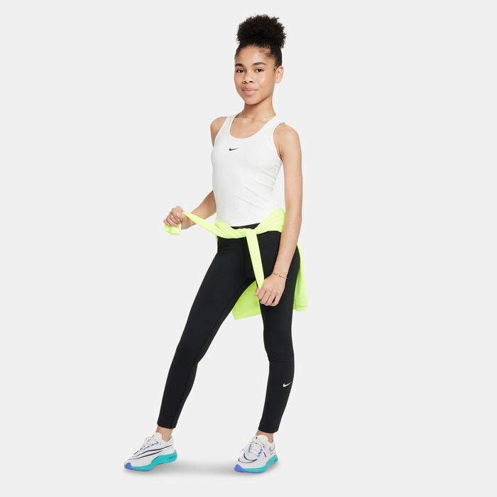 Nike Kids' One Dri-FIT Training Leggings Black Nike Kids' One Dri-FIT Training Leggings Black image number 2