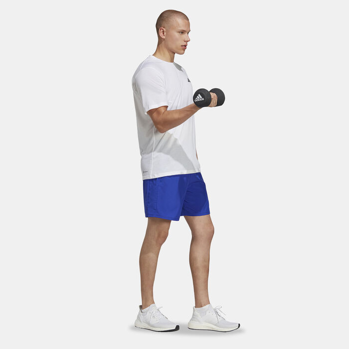 adidas Men's Train Essentials Comfort Training T-Shirt White adidas Men's Train Essentials Comfort Training T-Shirt White image number 2
