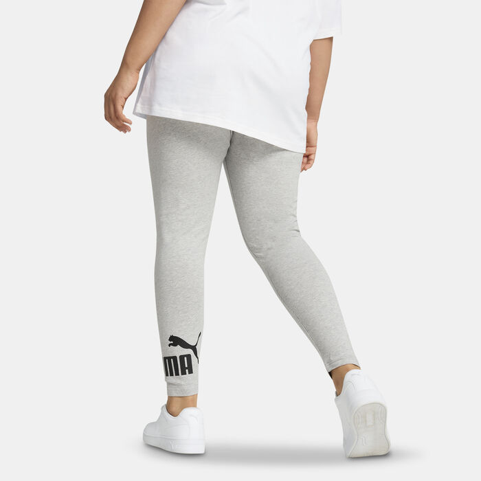 PUMA Women's Essentials No.1 Logo Leggings Grey PUMA Women's Essentials No.1 Logo Leggings Grey image number 1