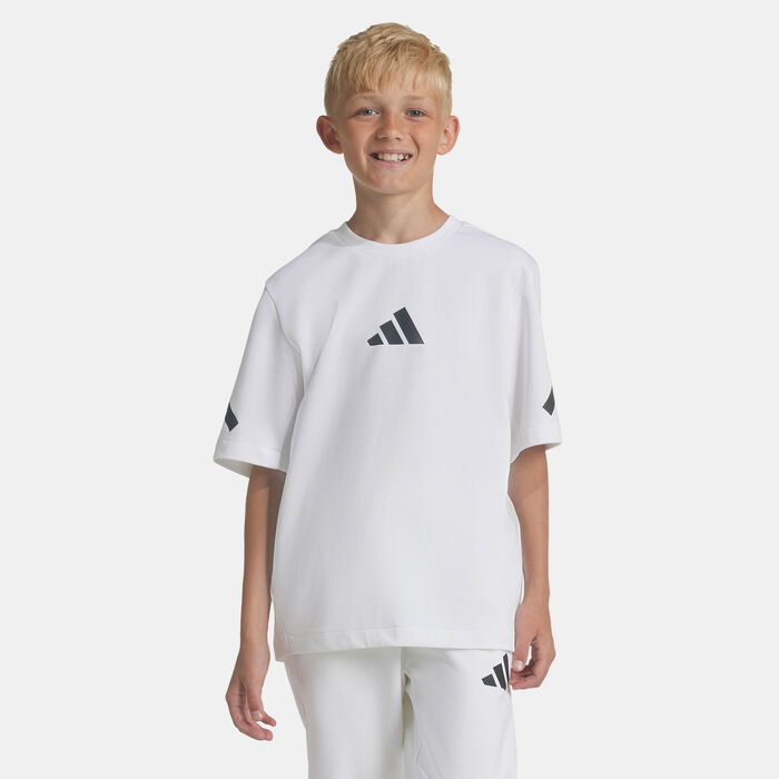 adidas Kids' Z.N.E. T-Shirt White image number 0