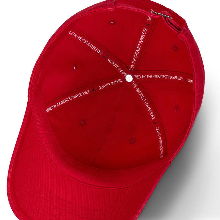 Jordan Club Unstructured Curved-Bill Cap Red Jordan Club Unstructured Curved-Bill Cap Red image number 2
