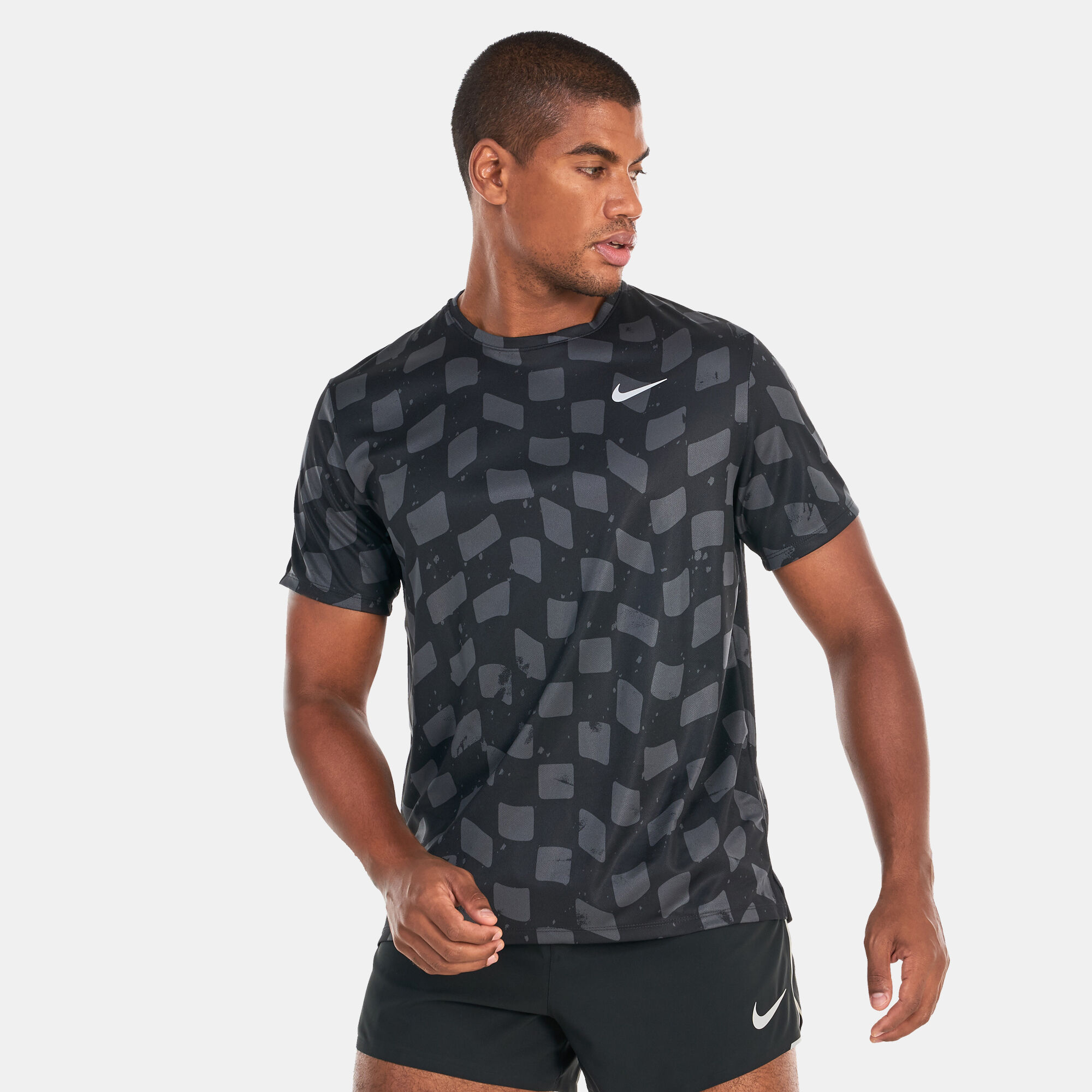 Men's running top deals 'dri-fit miler