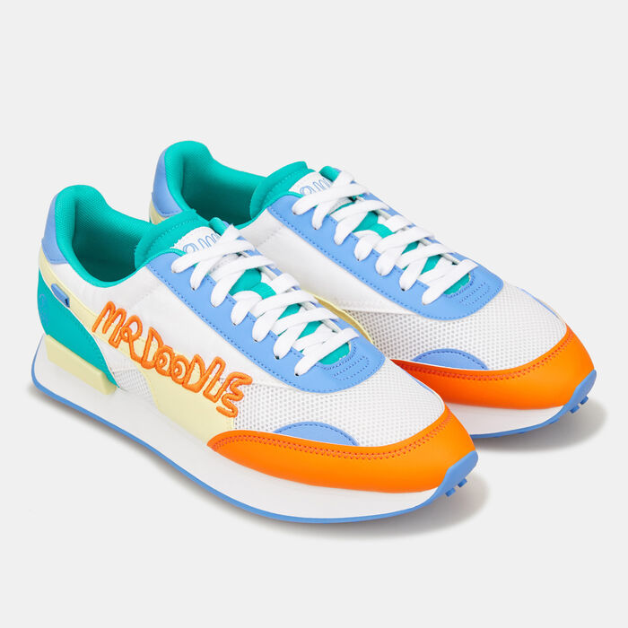 PUMA Men's X Mr Doodle Future Rider Shoe White PUMA Men's X Mr Doodle Future Rider Shoe White image number 2
