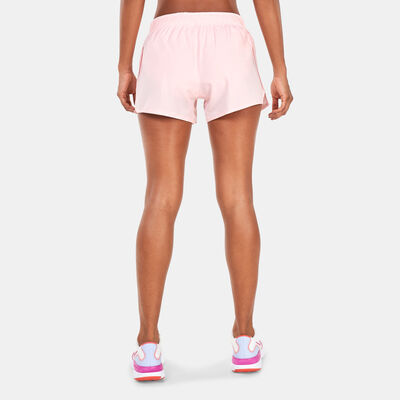 Nike Women's Dri-FIT Swoosh Run Shorts Beige Nike Women's Dri-FIT Swoosh Run Shorts Beige