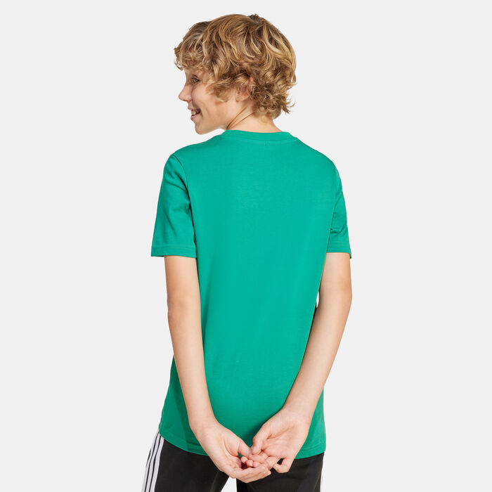 adidas Kids' Fun Graphic T-Shirt Green adidas Kids' Fun Graphic T-Shirt Green image number 1