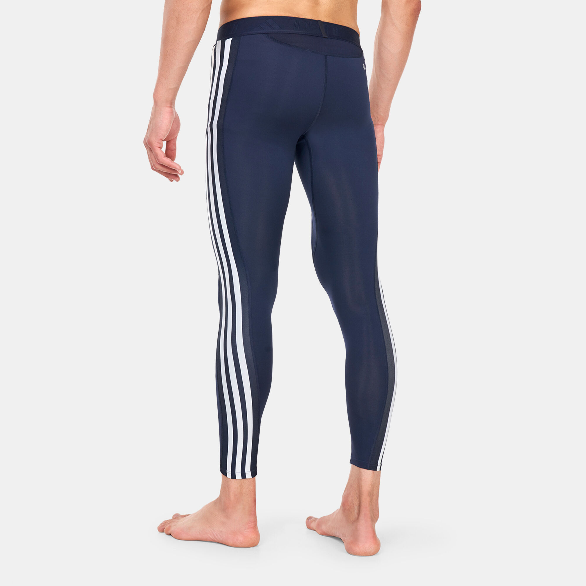 Men s Techfit 3 Stripes Training Long Tights