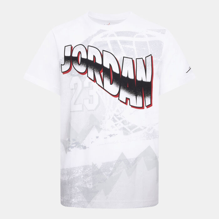 Nike Kids' Jumpman Play T-Shirt White Nike Kids' Jumpman Play T-Shirt White image number 0