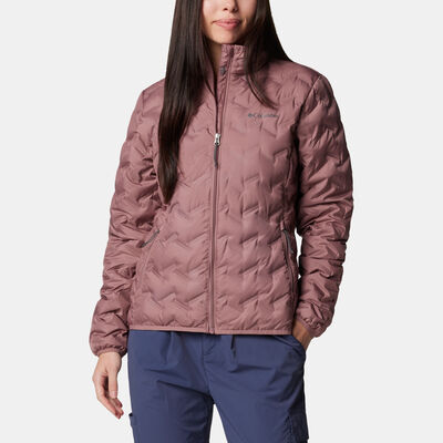 Columbia Women's Delta Ridge Hiking Jacket Purple Columbia Women's Delta Ridge Hiking Jacket Purple