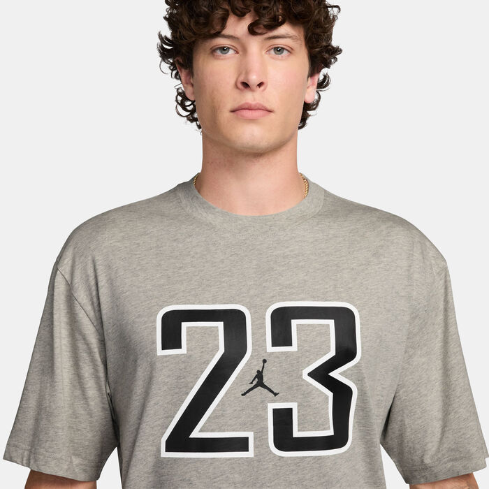 Jordan Men's Brooklyn 23 T-Shirt Grey Jordan Men's Brooklyn 23 T-Shirt Grey image number 2