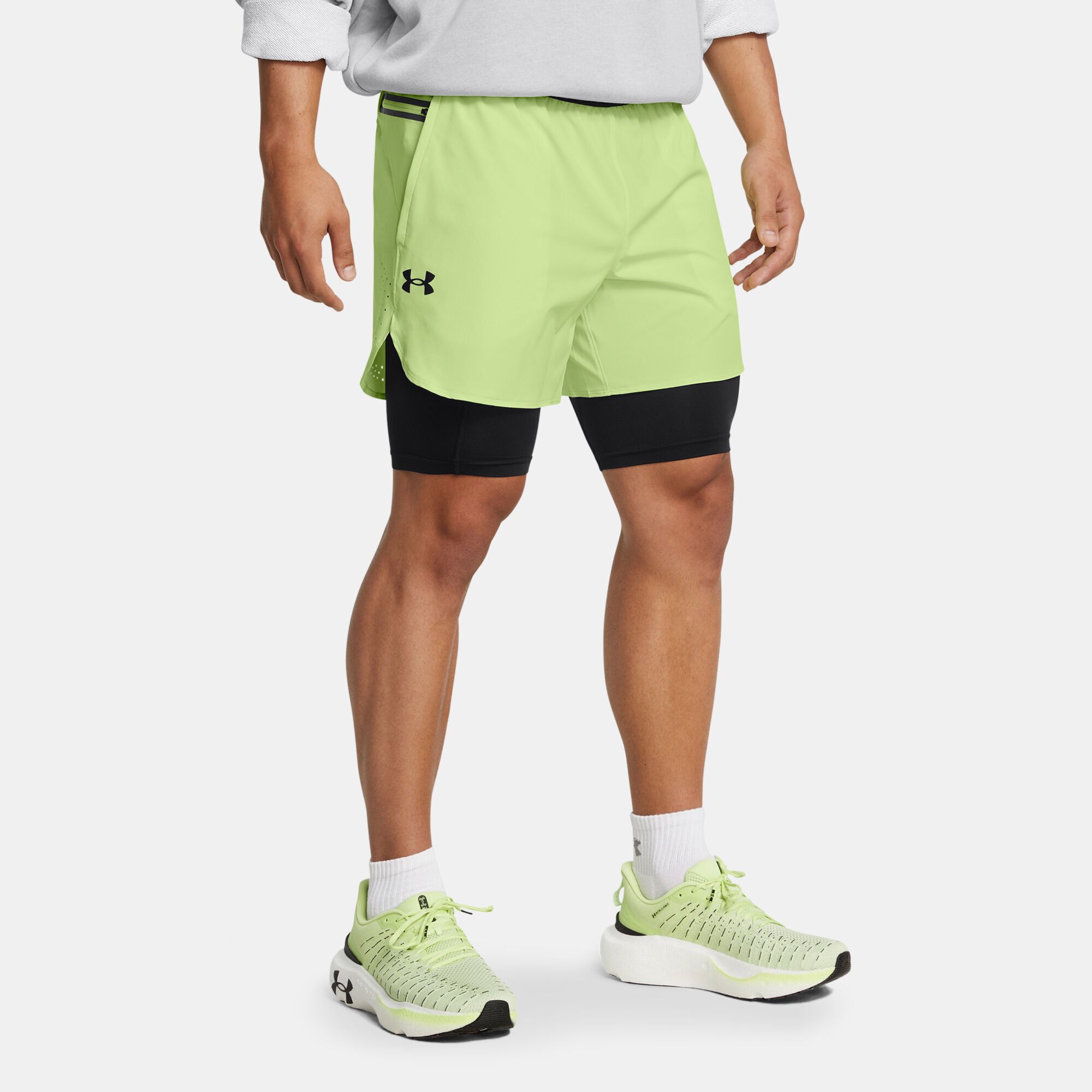 Under armour green shorts outlet