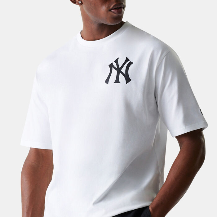 New Era Men's MLB New York Yankees Graphic T-Shirt White image number 3