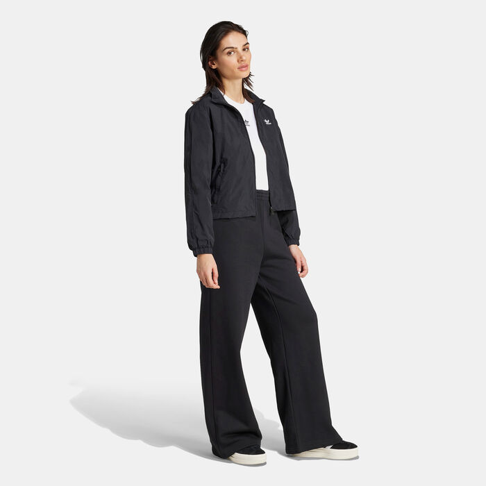 adidas Originals Women's Essentials Wide Leg Joggers Black adidas Originals Women's Essentials Wide Leg Joggers Black image number 2
