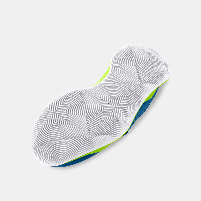 Under Armour Kids' UA Jet 23 Basketball Shoes Blue image number 3