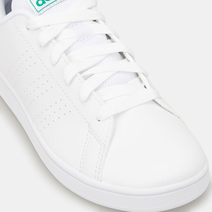 adidas Kids' Advantage Lifestyle Court Lace Shoe White adidas Kids' Advantage Lifestyle Court Lace Shoe White image number 4
