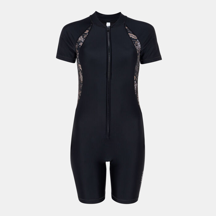 COEGA Womens SlimKini Swimsuit Black image number 0