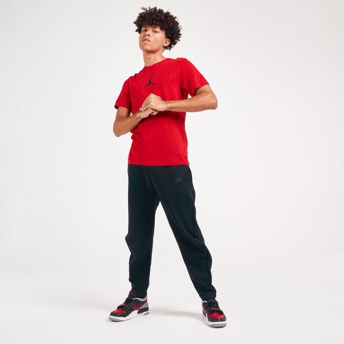 Jordan Men's Dri-FIT Jumpman T-Shirt Red image number 2
