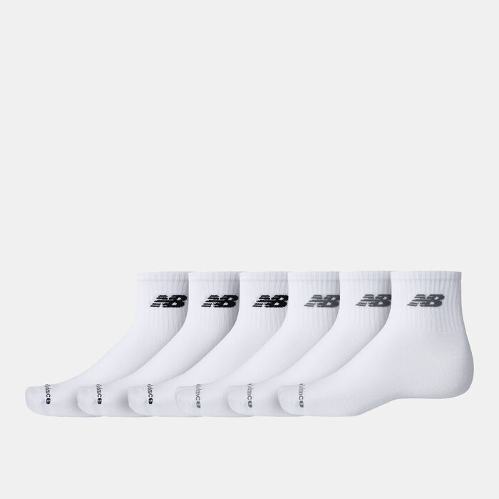 New Balance Everyday Lightweight Ankle Socks (6 Pairs) White New Balance Everyday Lightweight Ankle Socks (6 Pairs) White image number 0