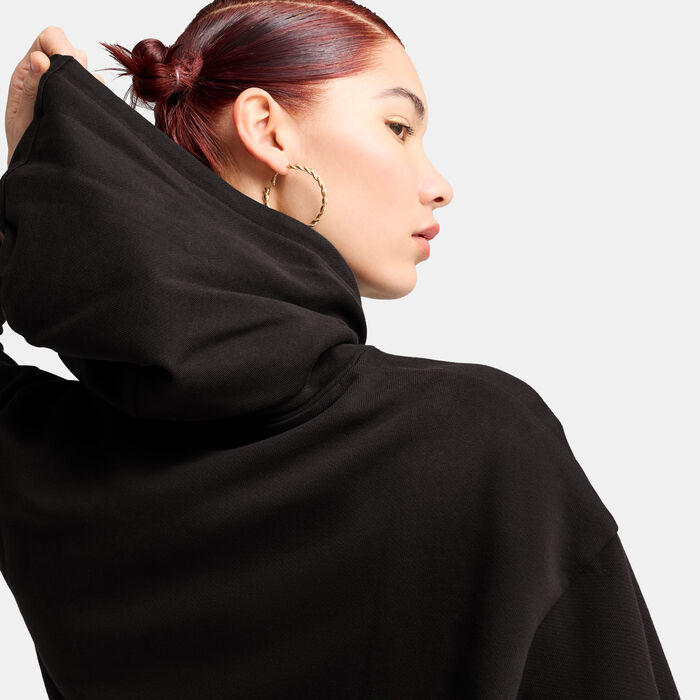 PUMA Women's ESS Elevated Comfort Hoodie Black image number 4