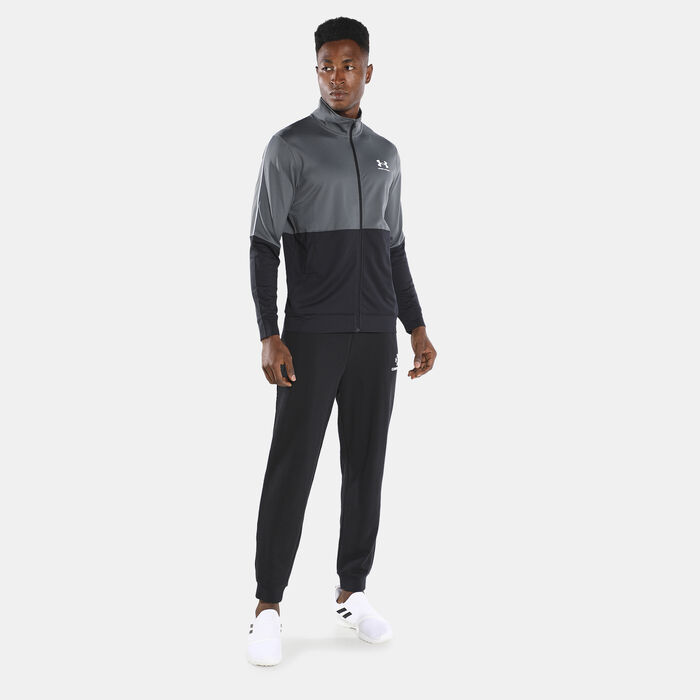 Under Armour Men's UA Pique Track Jacket Grey image number 2