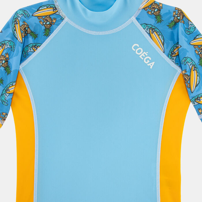 COEGA Kids' Swimming Rashguard Blue COEGA Kids' Swimming Rashguard Blue image number 2
