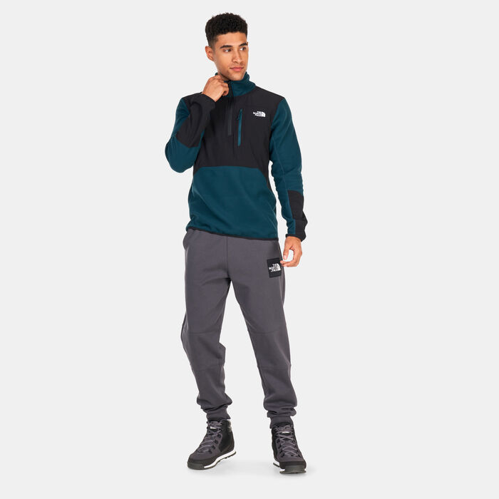 The North Face Men's Glacier Pro 1/4 Zip Fleece Sweatshirt Green The North Face Men's Glacier Pro 1/4 Zip Fleece Sweatshirt Green image number 2