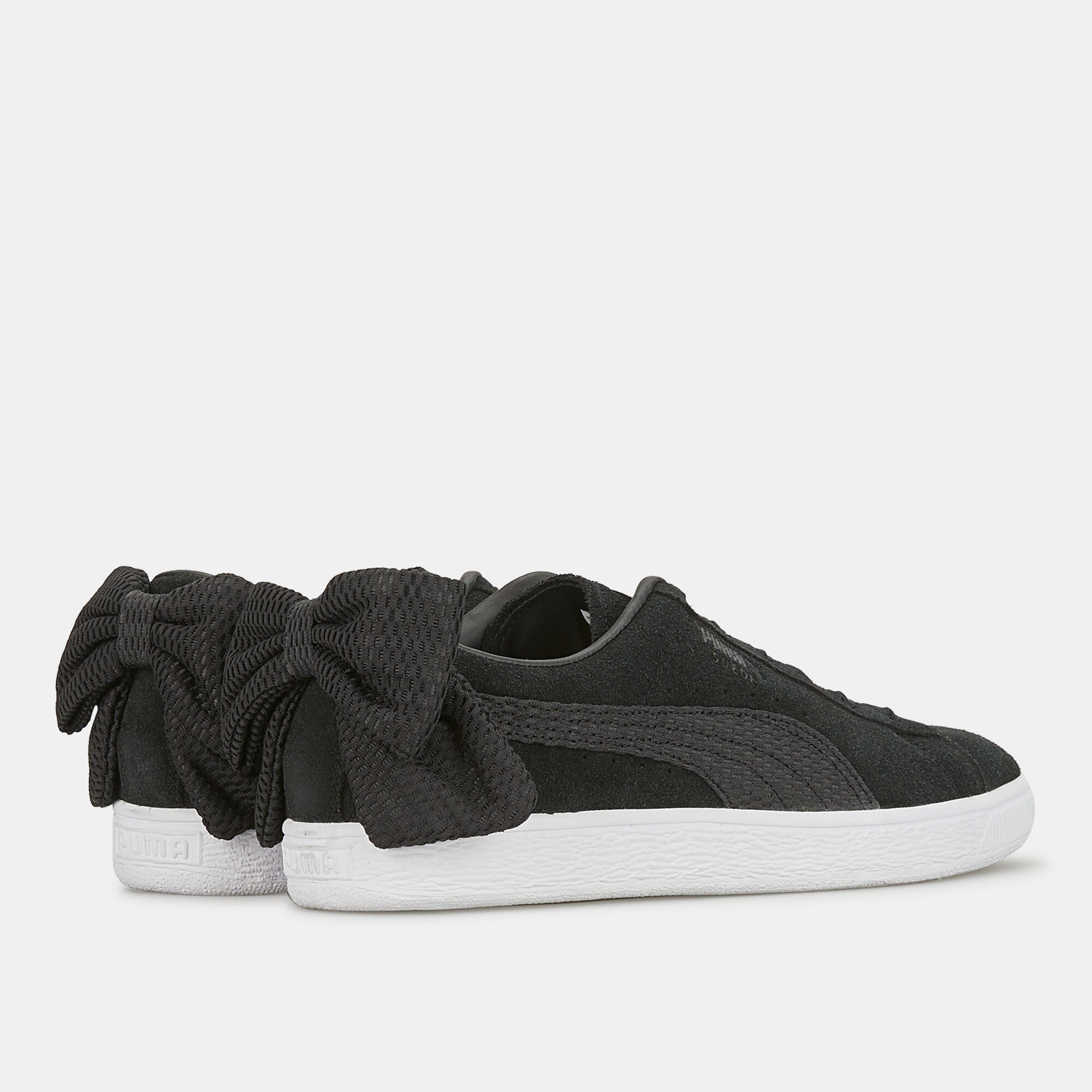 Buy PUMA Women s Suede Bow Uprising Shoe Black in KSA SSS
