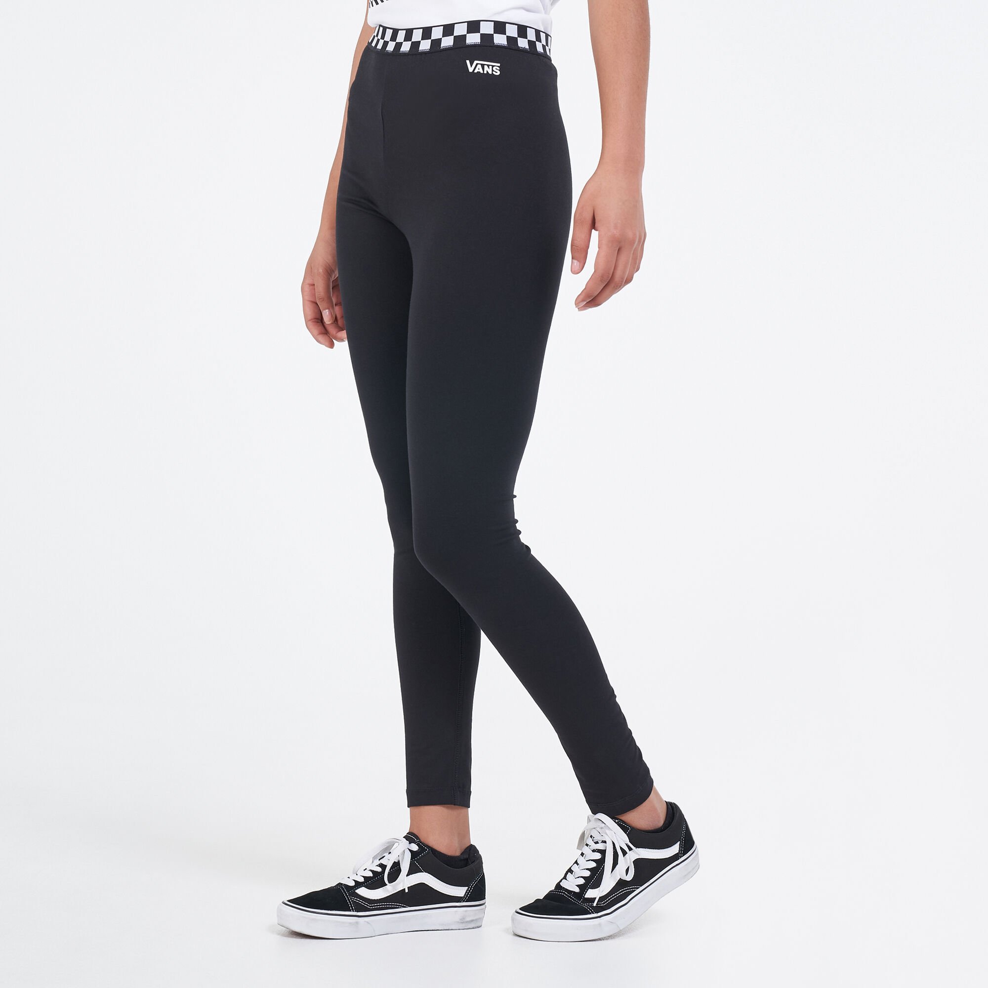 Vans Bladez Check Leggings Women's Black Sportswear Activewear