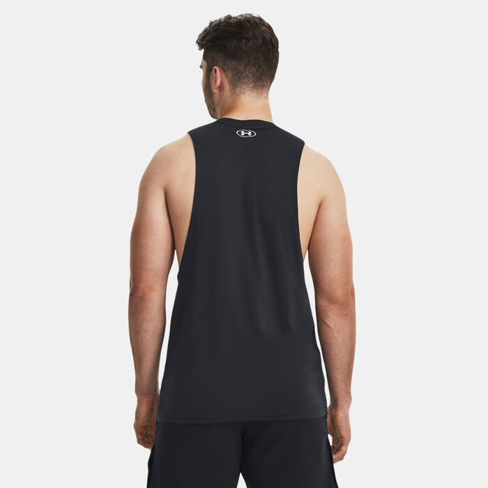 Under Armour Men's Project Rock Brahma Bull Tank Top Black Under Armour Men's Project Rock Brahma Bull Tank Top Black image number 2