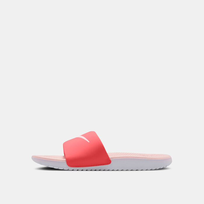 Nike Kids' Kawa Slides Peach Nike Kids' Kawa Slides Peach image number 1