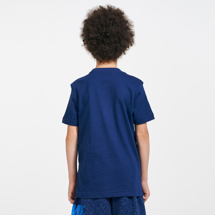 Jordan Kids' Practice Flight T-Shirt (Older Kids) Blue Jordan Kids' Practice Flight T-Shirt (Older Kids) Blue image number 1