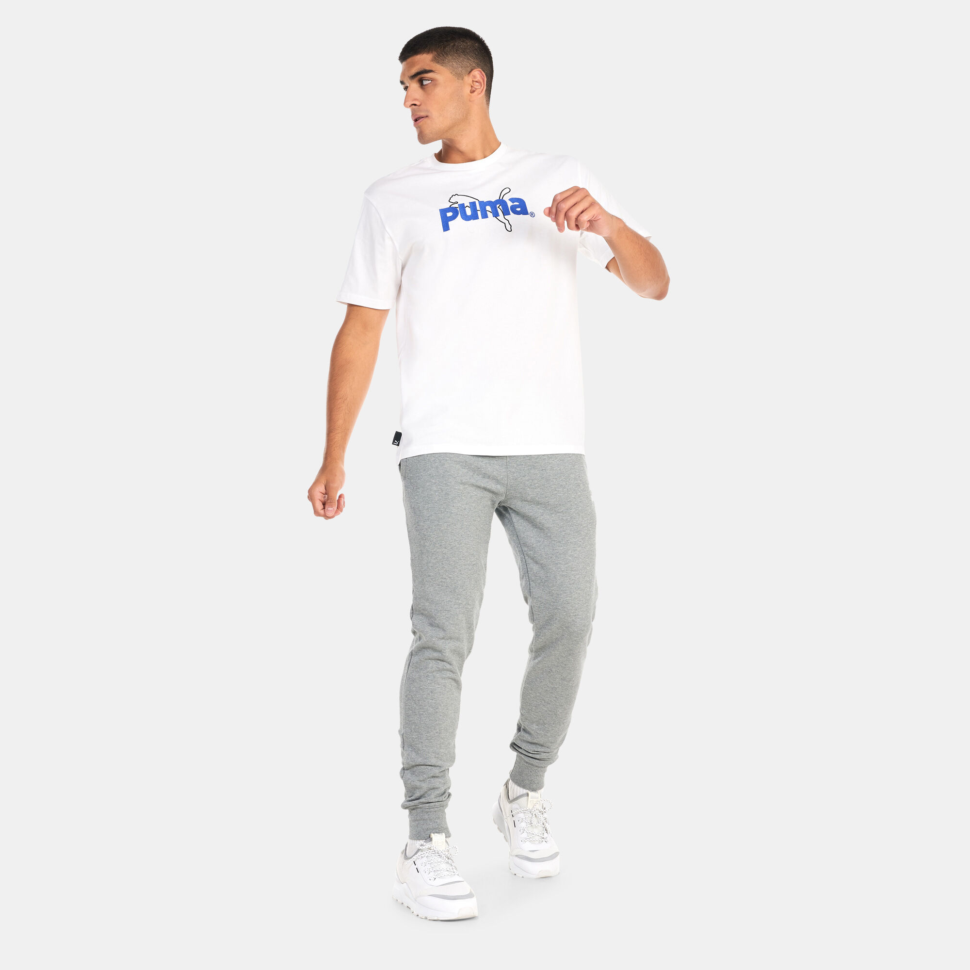 Puma hotsell cuffed sweatpants