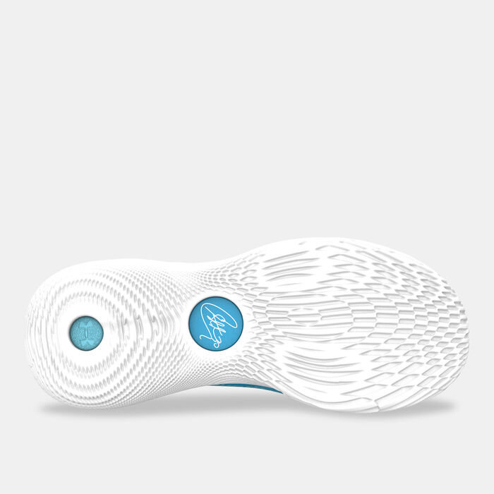 Under Armour Curry 11 Mouthguard Shoes Blue Under Armour Curry 11 Mouthguard Shoes Blue image number 3