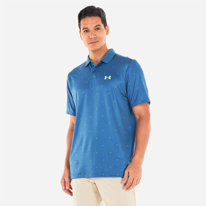 Under Armour Men's UA Performance 3.0 Deuces Polo Shirt Blue Under Armour Men's UA Performance 3.0 Deuces Polo Shirt Blue image number 0