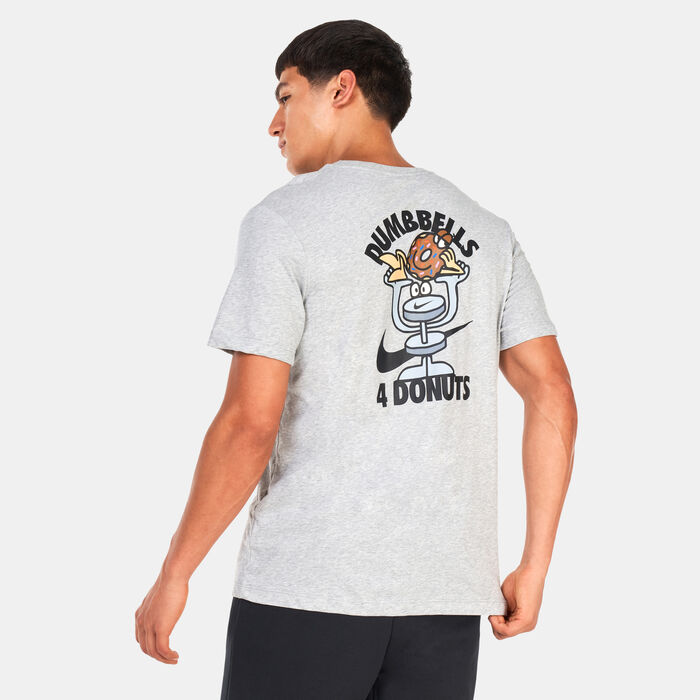 Nike Men's Dri-FIT Training T-Shirt Grey image number 1
