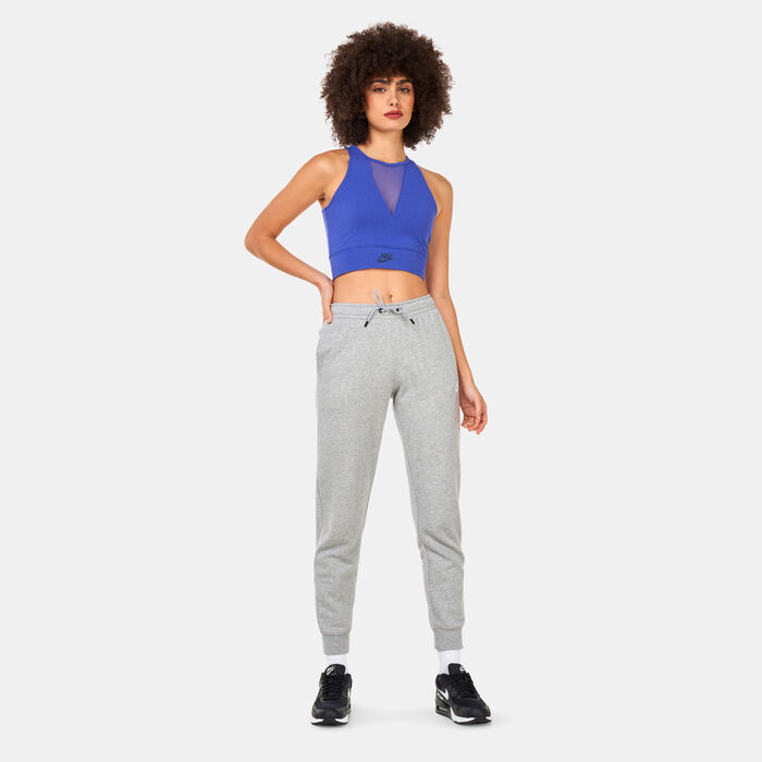 Nike Women's Sportswear Crop Dance Tank Top Blue image number 2