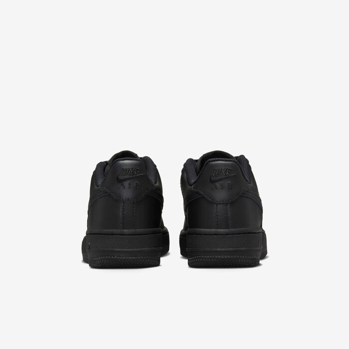 Nike Kids' Air Force 1 LE Shoes Black Nike Kids' Air Force 1 LE Shoes Black image number 5