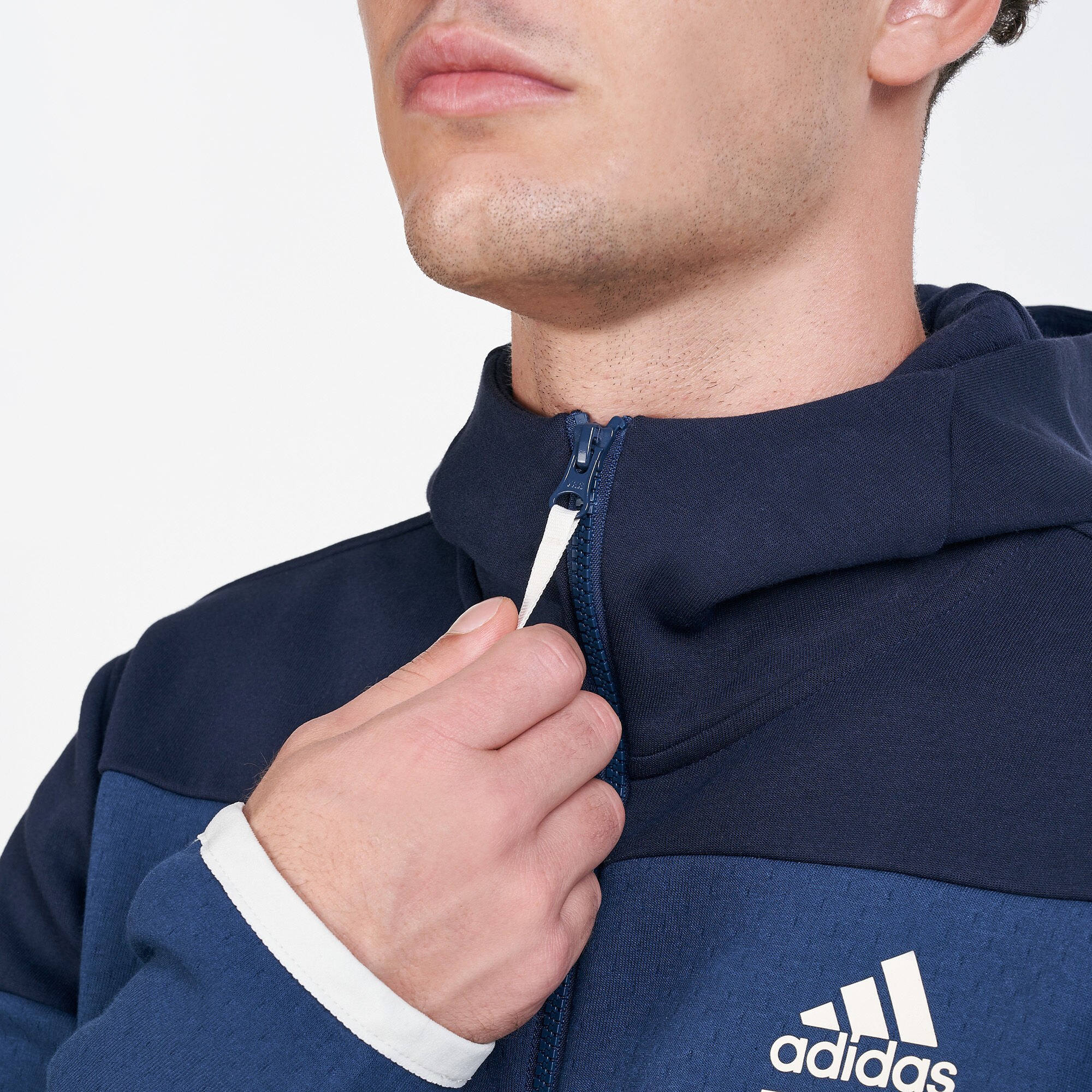 Adidas zne hoodie blue hotsell