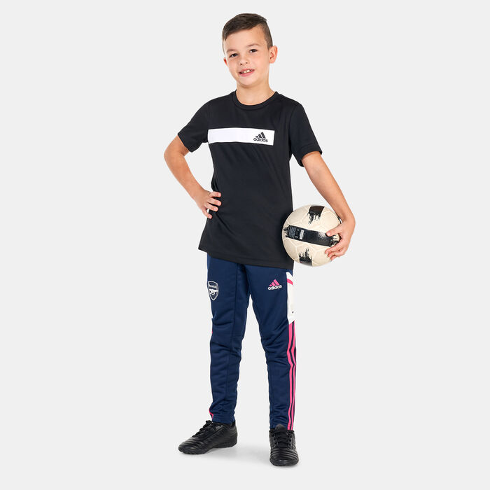 adidas Kids' Arsenal Condivo 22 Training Pants Blue adidas Kids' Arsenal Condivo 22 Training Pants Blue image number 2
