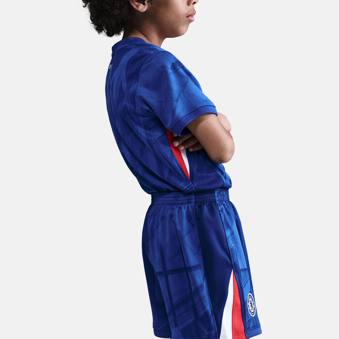 Nike Kids' Chelsea 25/26 Home Replica 3-Piece Football Kit Blue Nike Kids' Chelsea 25/26 Home Replica 3-Piece Football Kit Blue image number 3