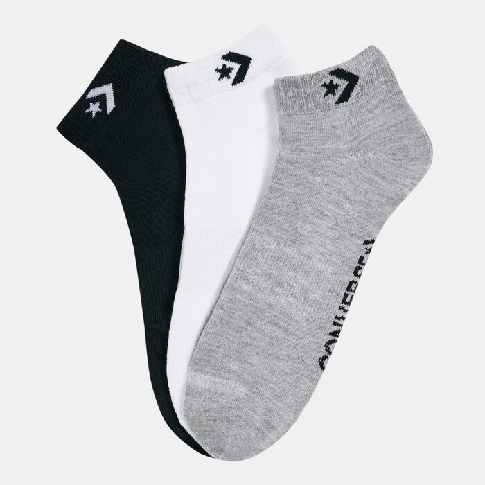 Converse Star Chevron Logo Socks (3 Pack) Multi-Color Converse Star Chevron Logo Socks (3 Pack) Multi-Color image number 0