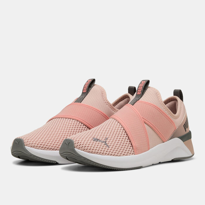 PUMA Women's SOFTRIDE Harli Running Slip-On Shoes Pink PUMA Women's SOFTRIDE Harli Running Slip-On Shoes Pink image number 1