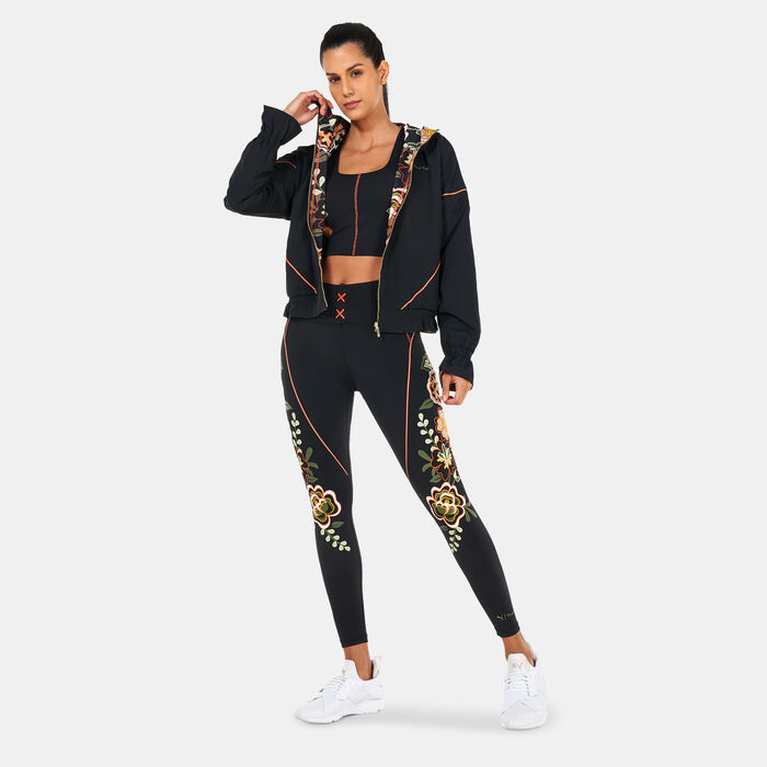 PUMA Women's X Frida Khalo Reversible Jacket Black PUMA Women's X Frida Khalo Reversible Jacket Black image number 2