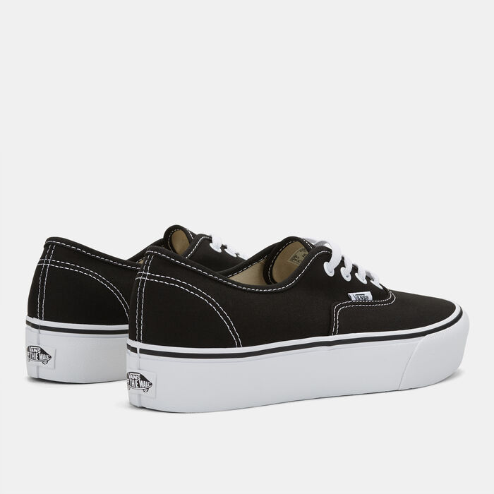 Vans Authentic Platform 2.0 Unisex Shoe Black Vans Authentic Platform 2.0 Unisex Shoe Black image number 2