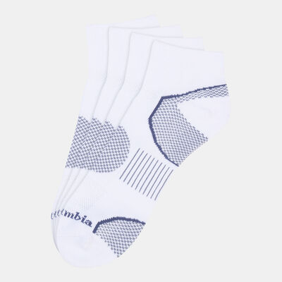 Columbia Men's Balance Point™ Walking Low-Cut Socks (2 Pack) White Columbia Men's Balance Point™ Walking Low-Cut Socks (2 Pack) White