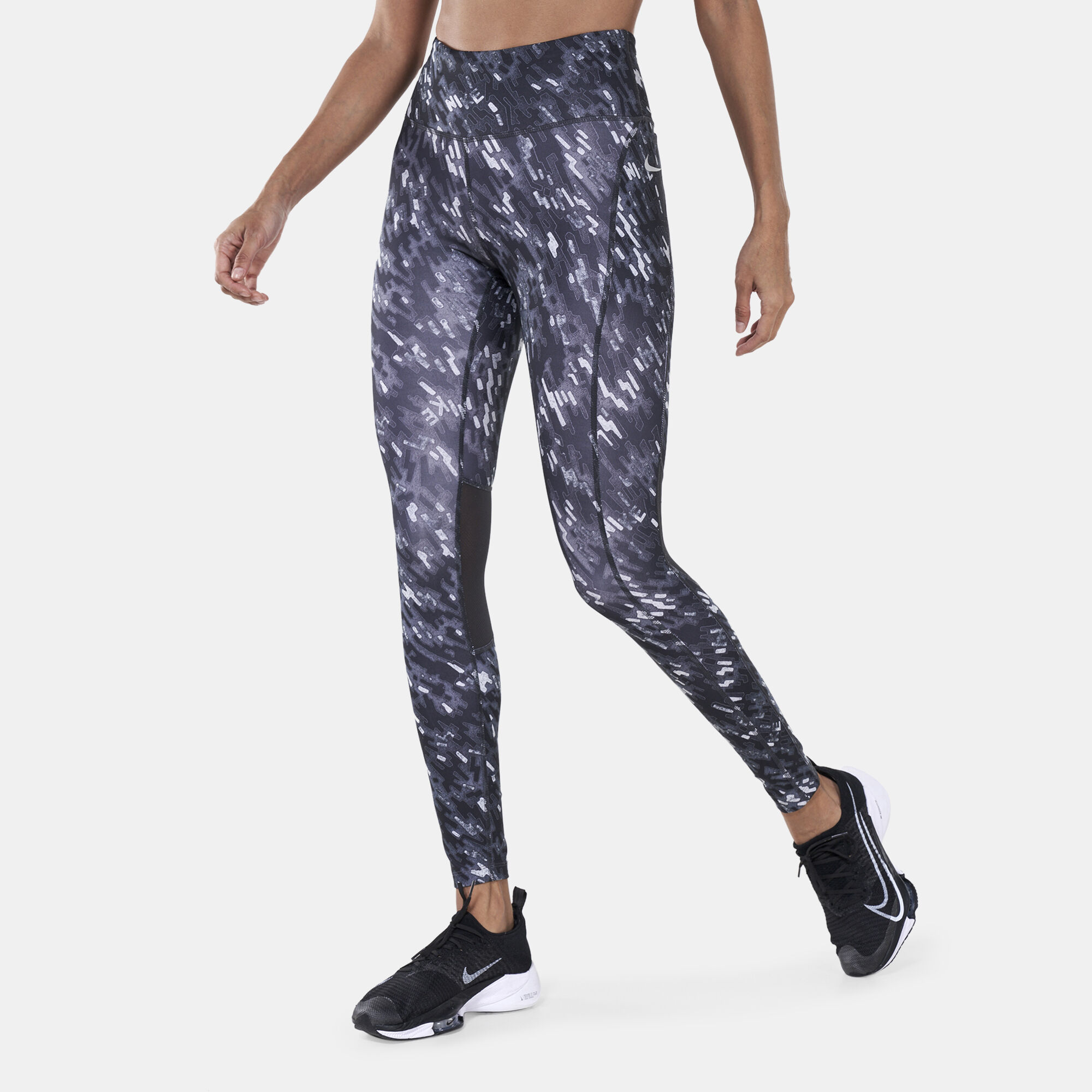 Women s Dri FIT Fast Running Leggings Grey Nike in KSA SSS