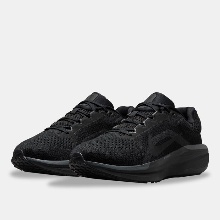 Nike Women's Winflo 11 Road Running Shoes Black Nike Women's Winflo 11 Road Running Shoes Black image number 1