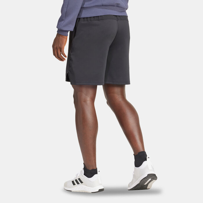 adidas Men's Designed for Training Hybrid Shorts Black image number 1