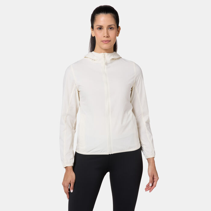 Sun and Sand Sports Women's Classic Shell Parka Jacket White image number 0