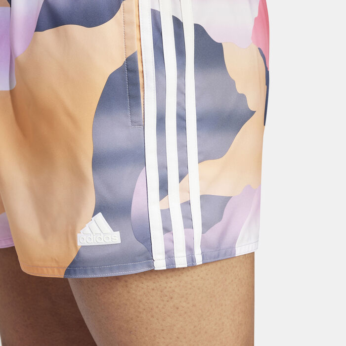 adidas Men's City Escape 3-Stripes Cix Swimming Shorts White image number 3