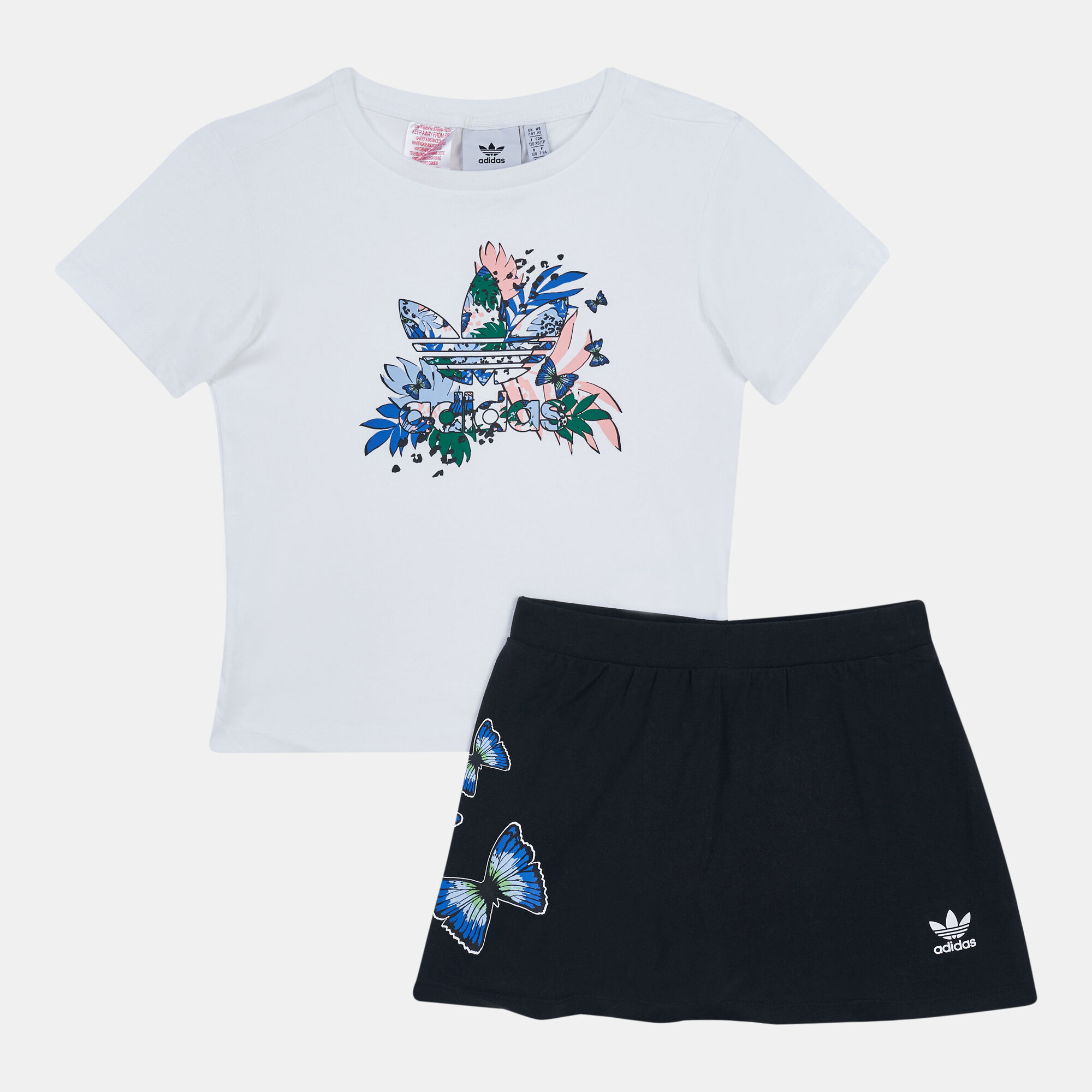 Adidas flower shop shorts set